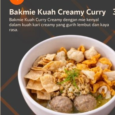Bakmie Kuah Creamy Curry